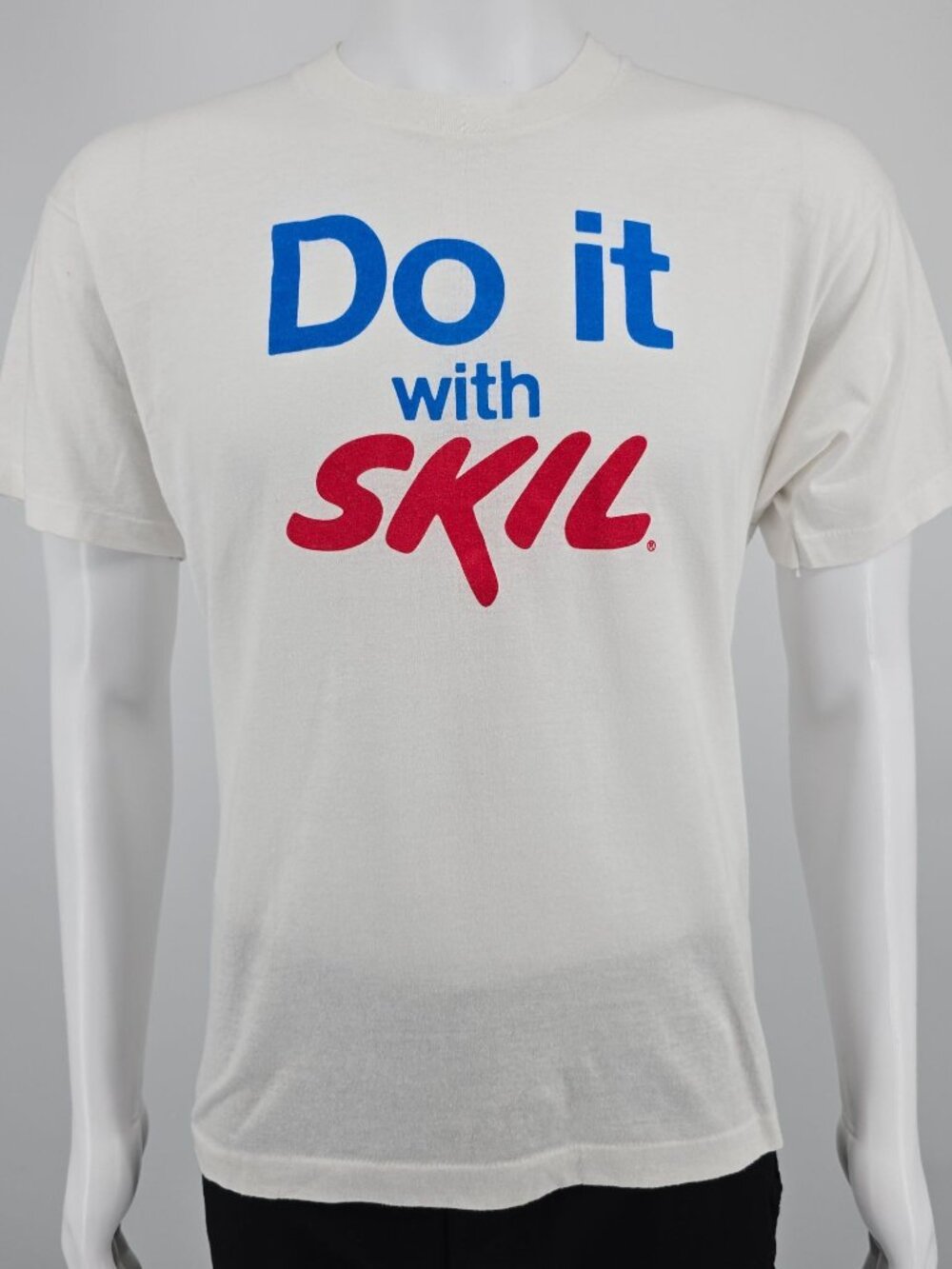 Vintage 1980s Screen Stars "Do it with Skil" Power Tools Promo T-Shirt (M)